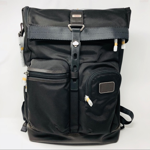tumi luke roll top backpack